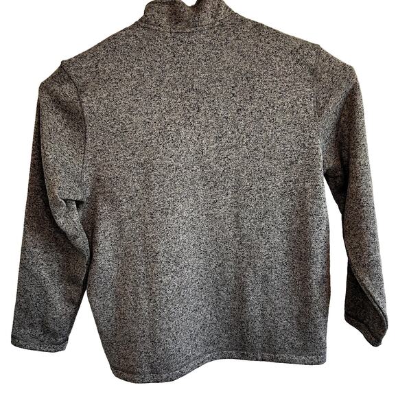 NWTEddie Bauer Pullover Mens XXL Heathered Gray 1/2 Zip Fleece Fall Outerwear - Picture 2 of 5
